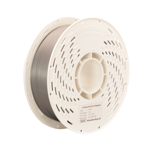 PLA Pro Filament 1.75mm 1kg - Silver