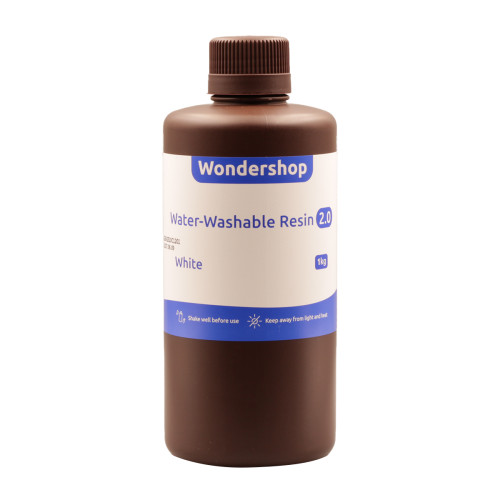 3D Printing Water Washable Resin 2.0 1kg - White